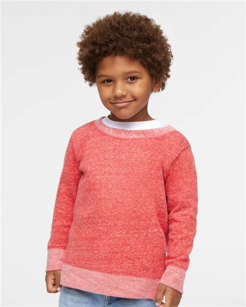 Toddler Harborside Mélange French Terry Crew