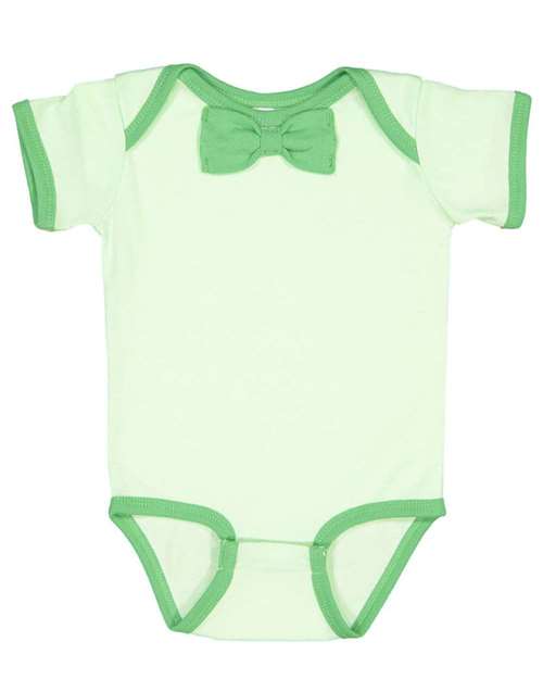 Baby Rib Infant Bow Tie Bodysuit