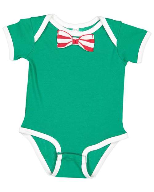 Baby Rib Infant Bow Tie Bodysuit