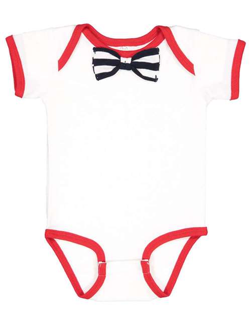 Baby Rib Infant Bow Tie Bodysuit