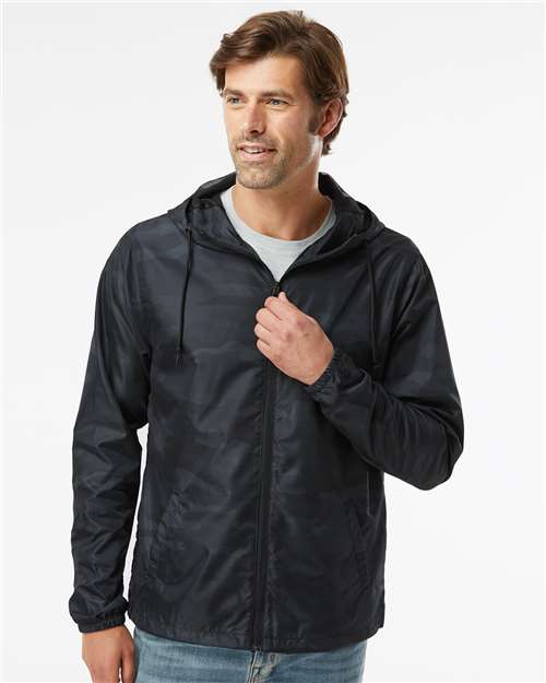 Independent Trading Co. - Lightweight Windbreaker Full-Zip Jacket - S - EXP54LWZ