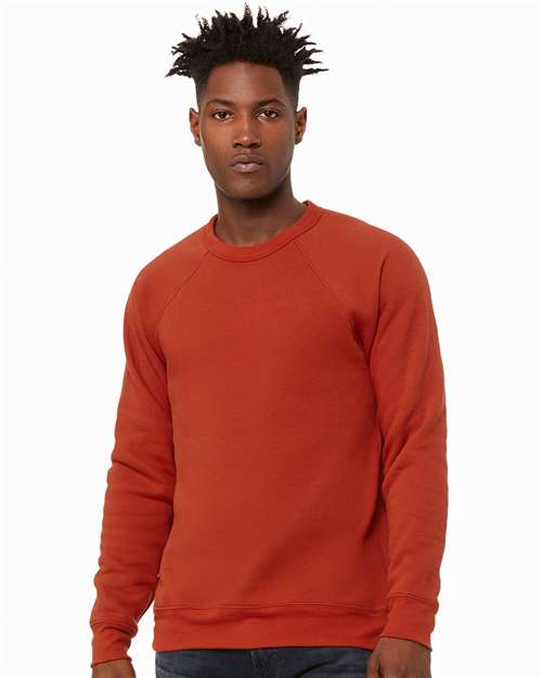 Sponge Fleece Raglan Crewneck Sweatshirt