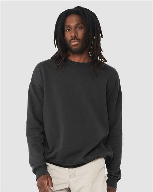 Sponge Fleece Drop Shoulder Crewneck Sweatshirt