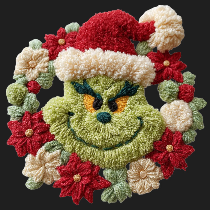 Christmas Grinch DTF Transfer Ready to Press