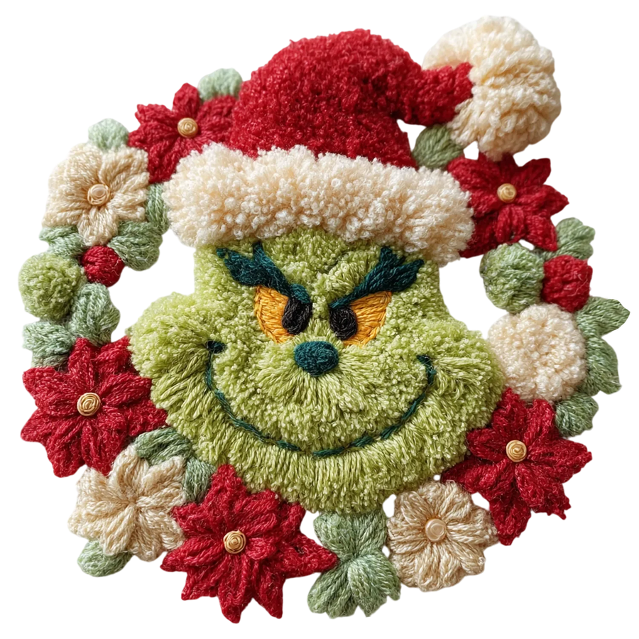 Christmas Grinch DTF Transfer Ready to Press