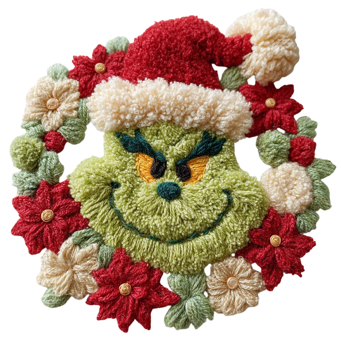 Christmas Grinch DTF Transfer Ready to Press