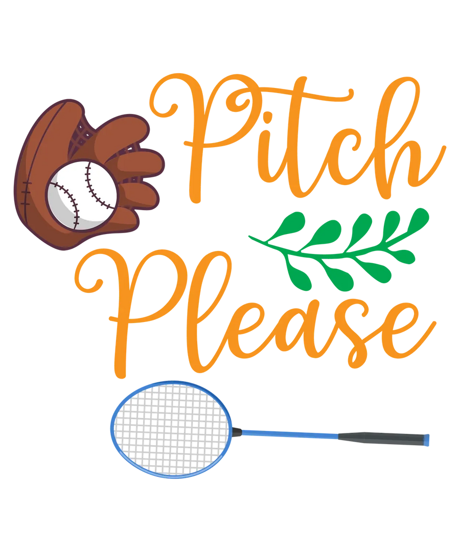 Pitch Please DTF Transfer Ready to Press