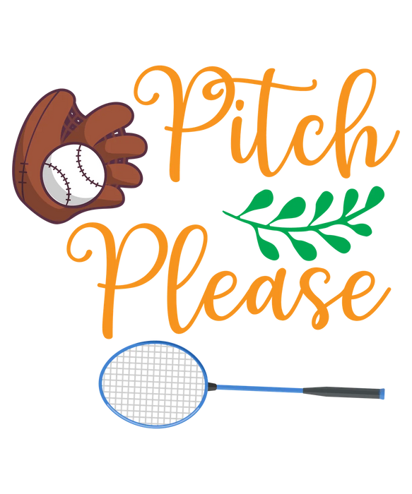 Pitch Please DTF Transfer Ready to Press