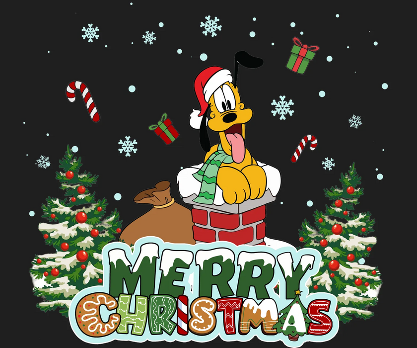 Christmas DTF Transfer Ready to Press