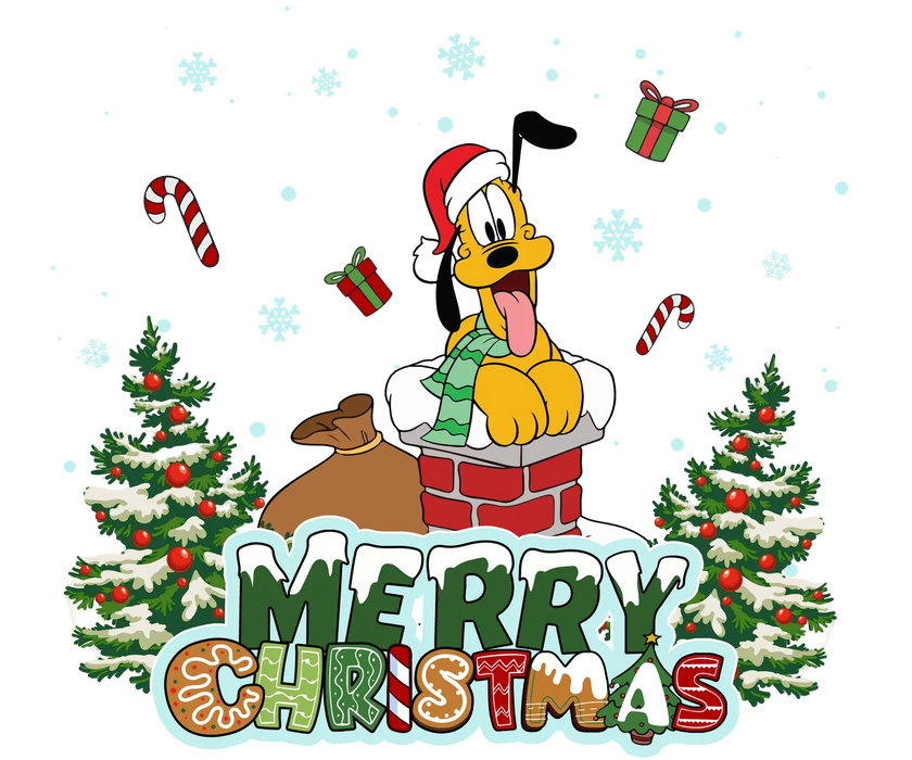 Christmas DTF Transfer Ready to Press