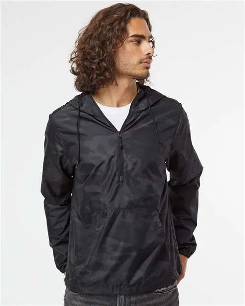 Lightweight Quarter-Zip Windbreaker Pullover Jacket - DTF Center 