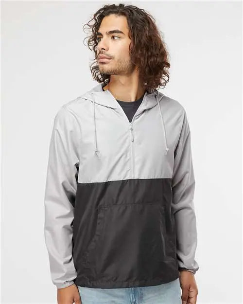 Lightweight Quarter-Zip Windbreaker Pullover Jacket - DTF Center 