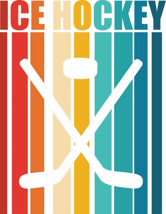 Ice Hockey DTF Transfer Ready to Press