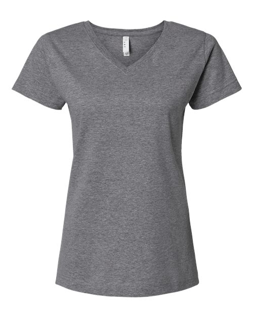 Women's Fine Jersey V-Neck Tee