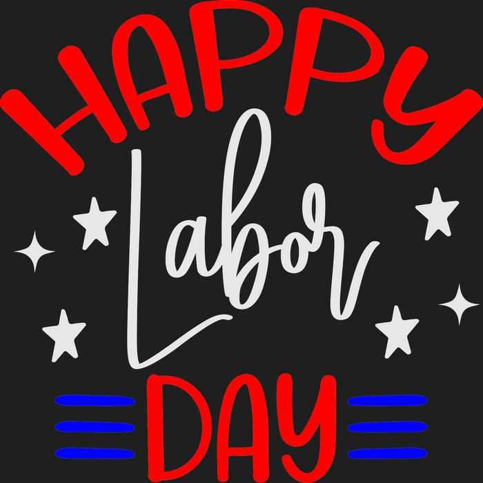 Labor Day DTF Apparel Transfer Graphics