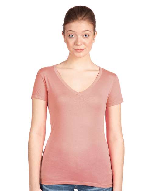 Next Level - Women's Ideal V-Neck T-Shirt - L - 1540