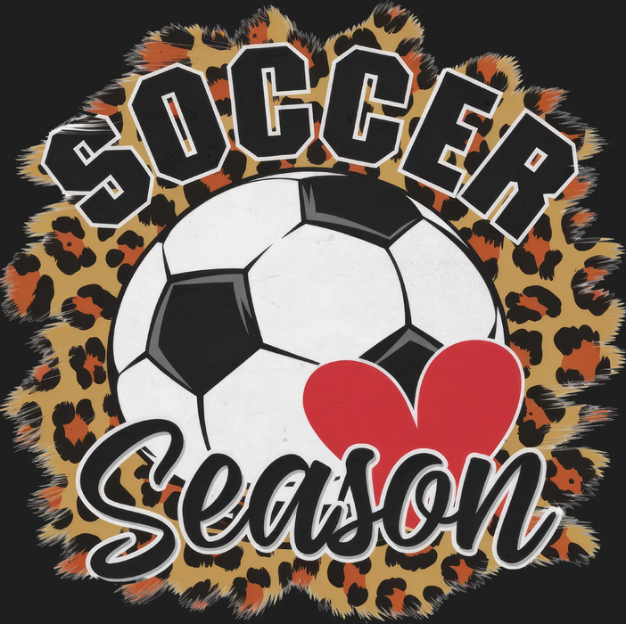 Soccer Season DTF Transfer Ready to Press