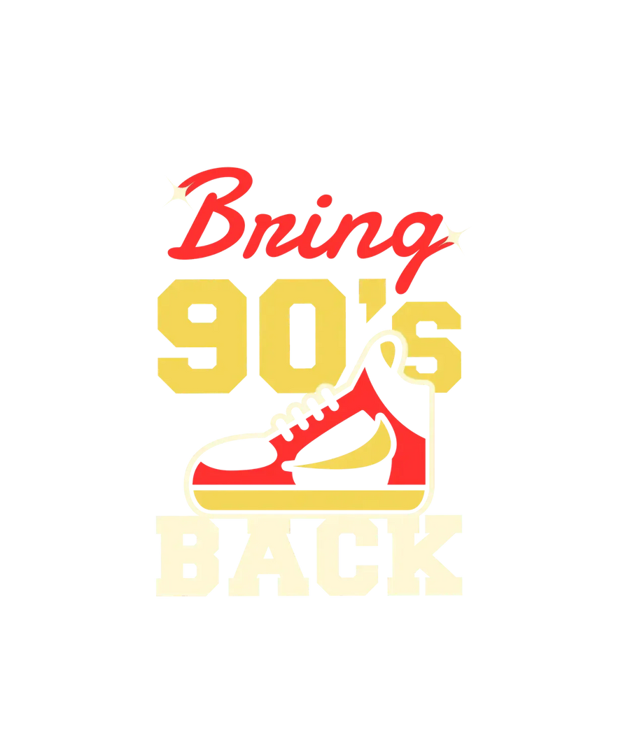 90s Retro Sneaker - DTF Ready to Press