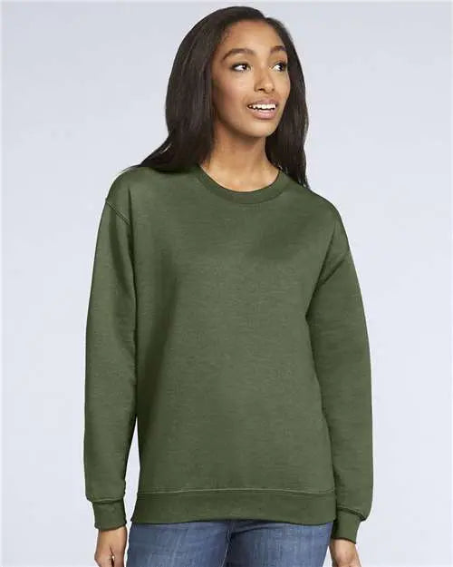 Softstyle® Midweight Crewneck Sweatshirt - DTF Center 