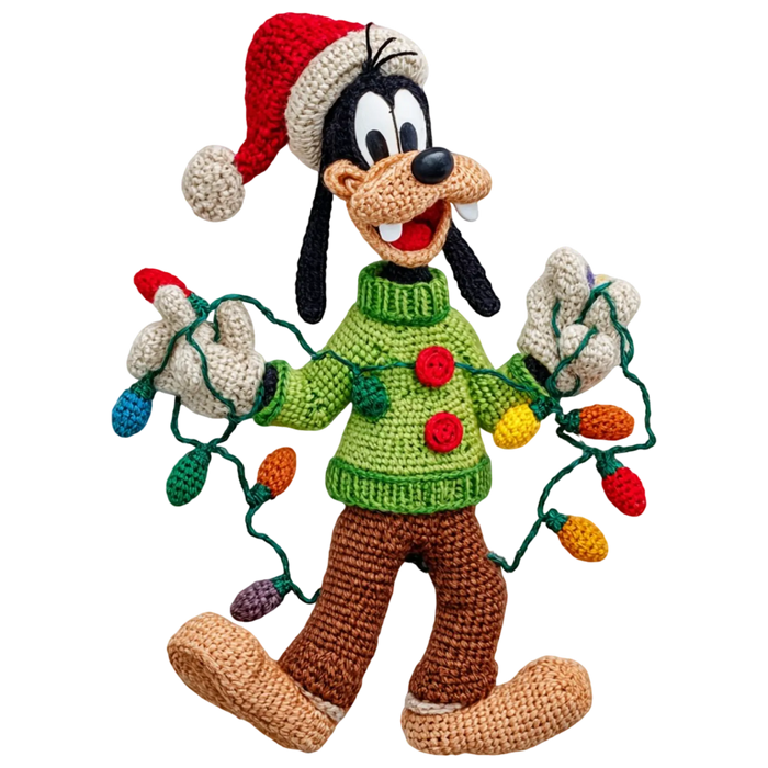 Holiday Goofy DTF Transfer Ready to Press