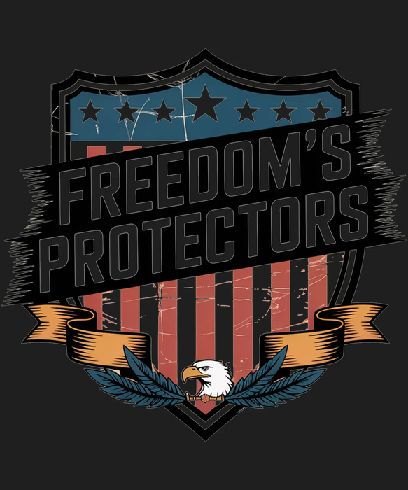 Patriotic Eagle DTF Transfer Ready to Press