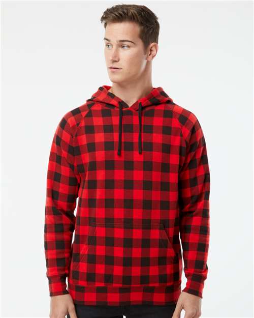 Independent Trading Co. - Special Blend Raglan Hooded Sweatshirt - L - PRM33SBP