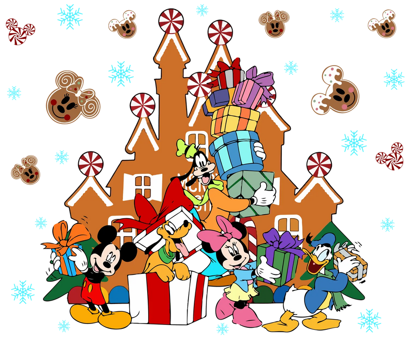 Christmas Fun DTF Transfer Ready to Press