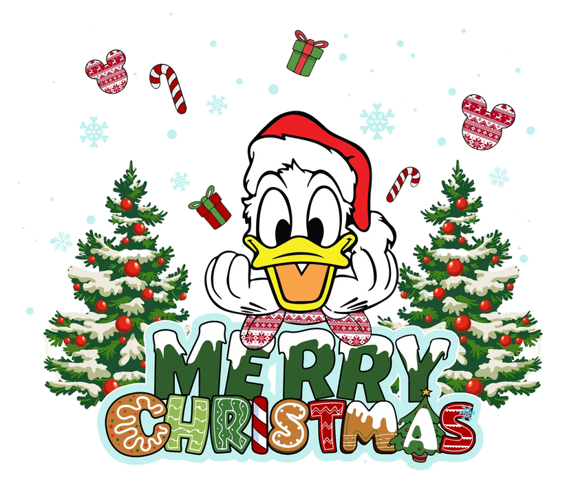Christmas DTF Transfer Ready to Press Merry Christmas…