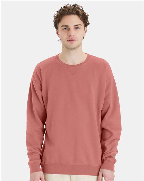 Garment-Dyed Crewneck Sweatshirt