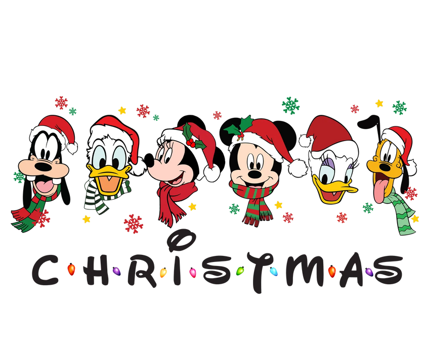 Christmas DTF Transfer Ready to Press