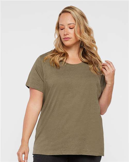 Curvy Collection Women's Fine Jersey Tee