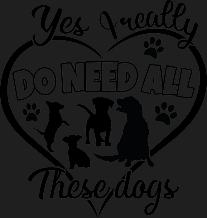 Dog Paw Print DTF Transfer Ready to Press