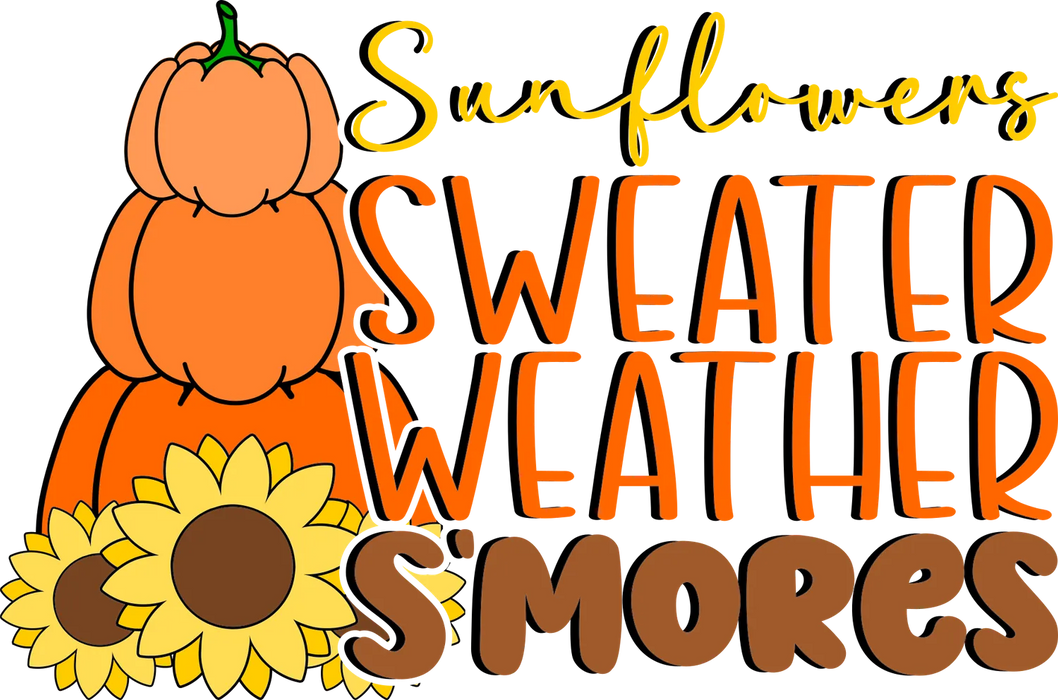 Autumn Vibes DTF Transfer Ready to Press