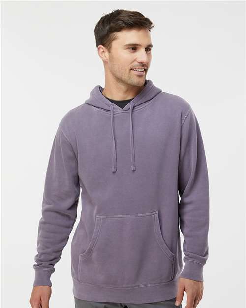 Midweight Pigment-Dyed Hooded Sweatshirt