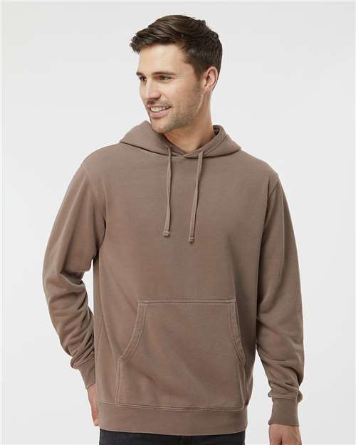 Independent Trading Co. - Midweight Pigment-Dyed Hooded Sweatshirt - S - PRM4500
