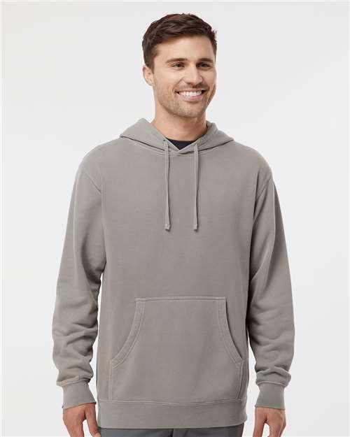Independent Trading Co. - Midweight Pigment-Dyed Hooded Sweatshirt - M - PRM4500