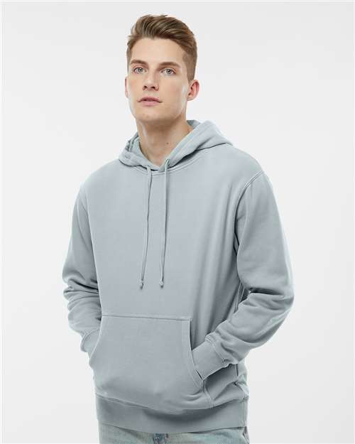 Midweight Pigment-Dyed Hooded Sweatshirt