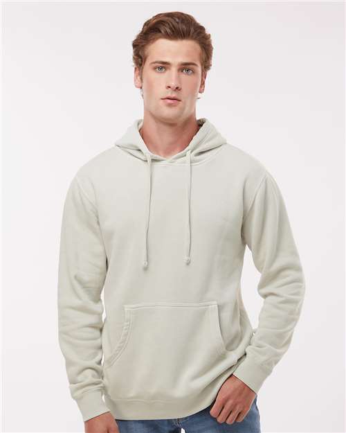 Midweight Pigment-Dyed Hooded Sweatshirt