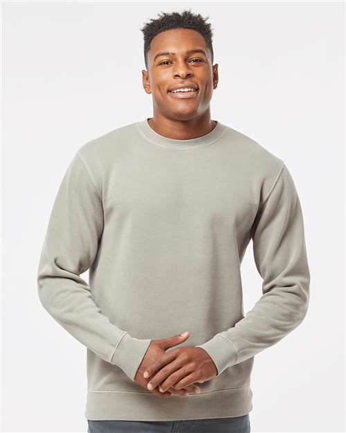 Independent Trading Co. - Midweight Pigment-Dyed Crewneck Sweatshirt - 2XL - PRM3500