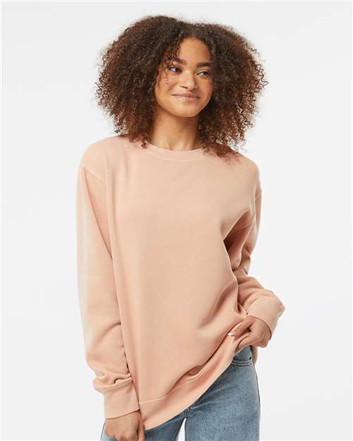 Independent Trading Co. - Midweight Pigment-Dyed Crewneck Sweatshirt - M - PRM3500