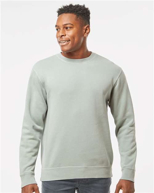 Independent Trading Co. - Midweight Pigment-Dyed Crewneck Sweatshirt - S - PRM3500