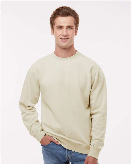 Independent Trading Co. - Midweight Pigment-Dyed Crewneck Sweatshirt - M - PRM3500