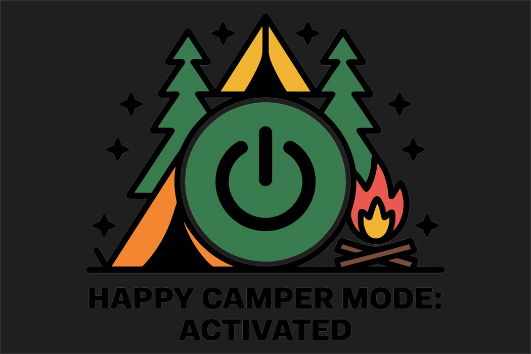 Outdoor Adventure Happy Camper DTF Transfer