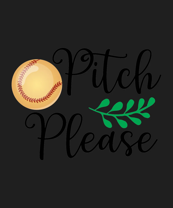 Baseball DTF Transfer Ready to Press