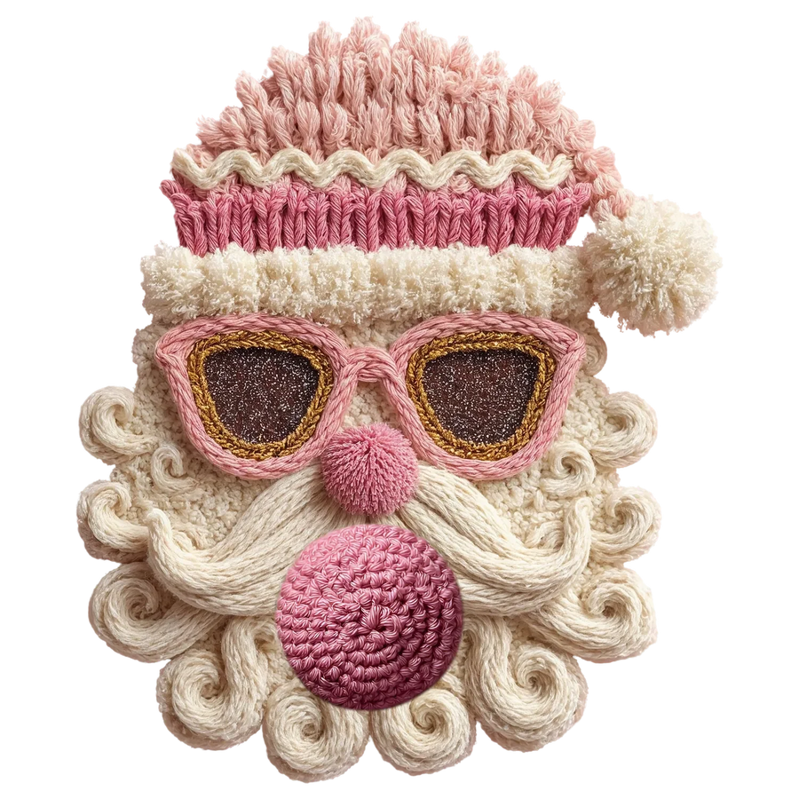 Santa Beard DTF Transfer Ready to Press