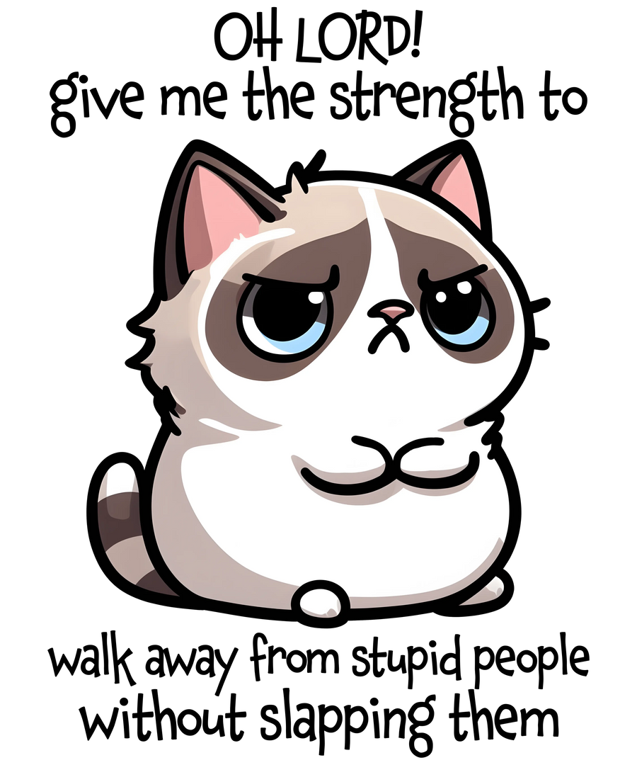 Funny Kitten Design - DTF Ready To Press