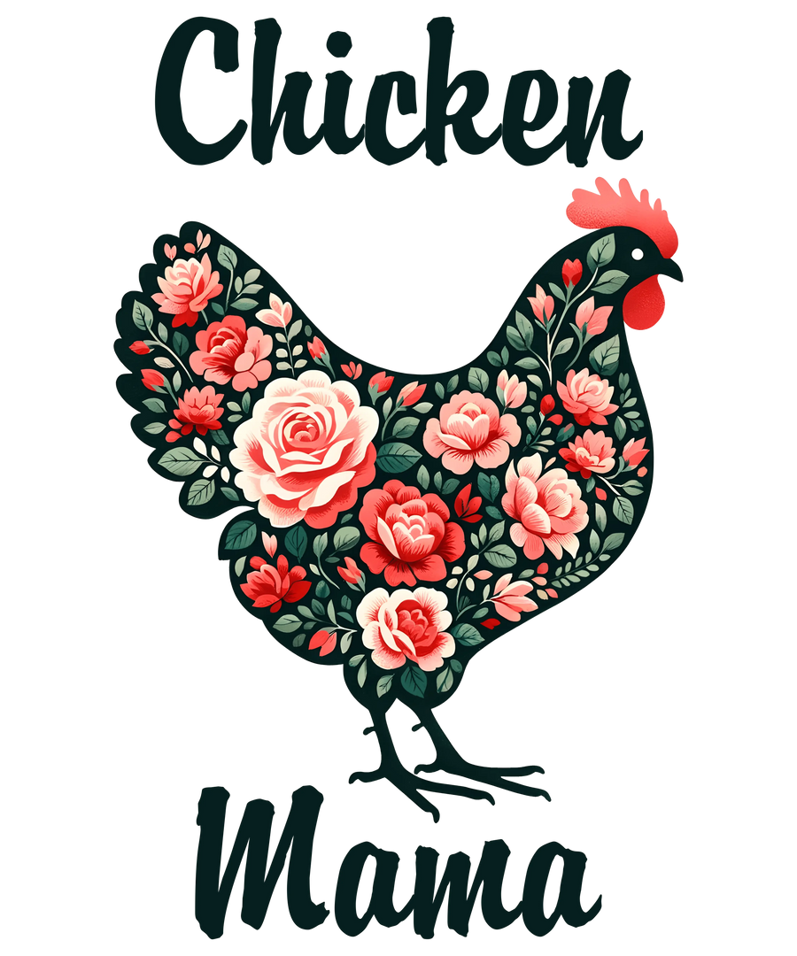 Chicken Mama Design - DTF Ready To Press