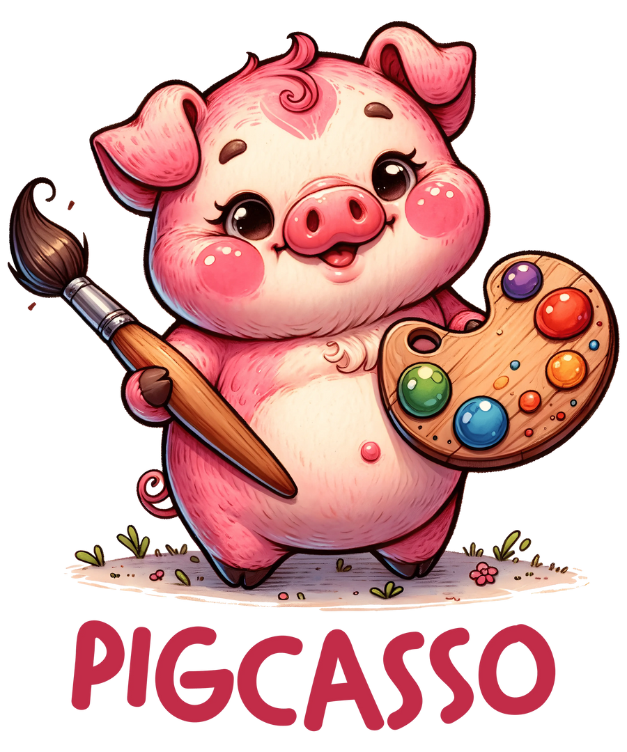 Pigcasso Design - DTF Ready To Press