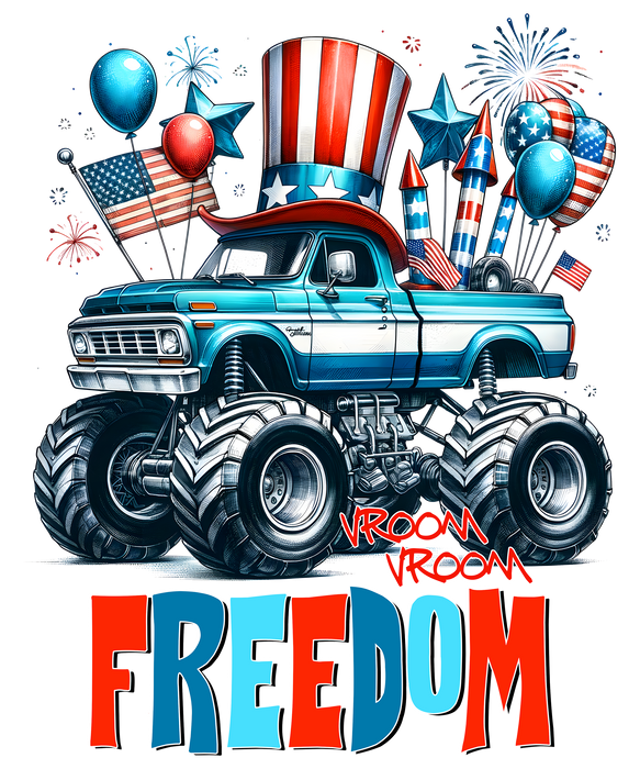Freedom America Design - DTF Ready To Press