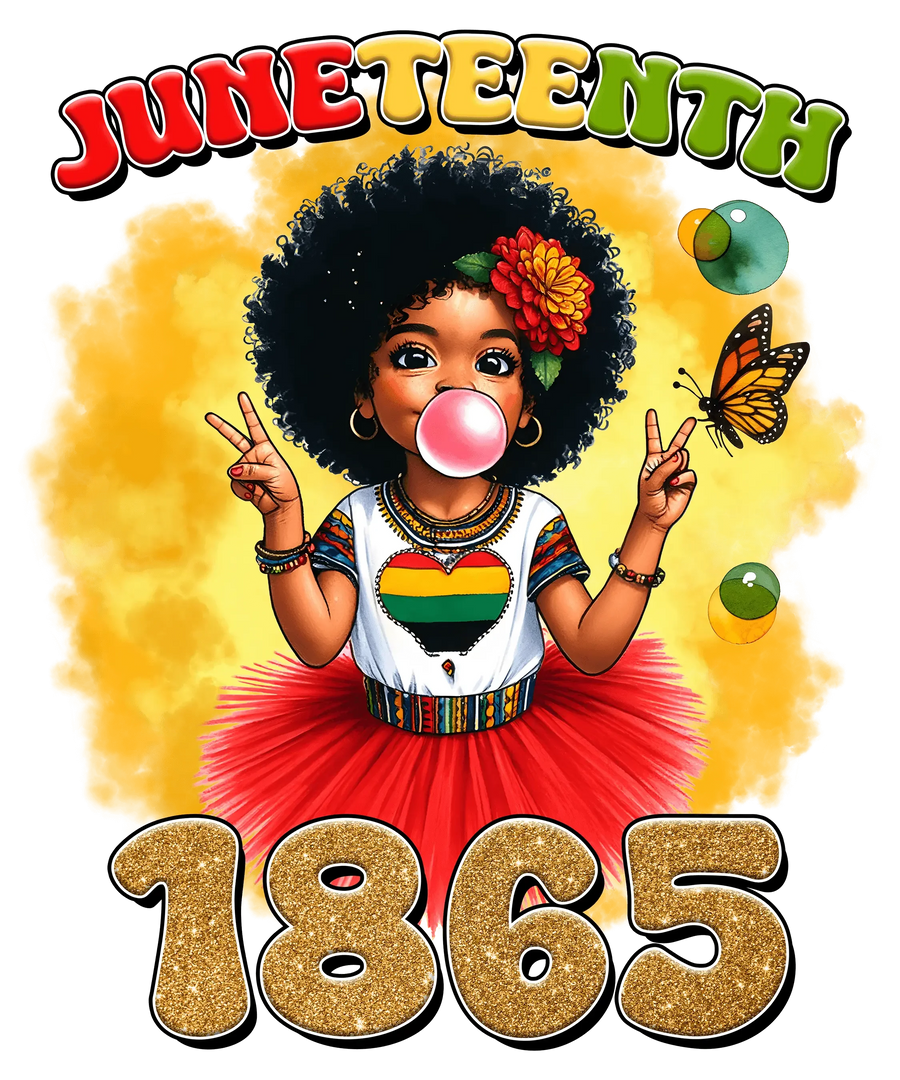 Juneteenth Kids Design - DTF Ready To Press
